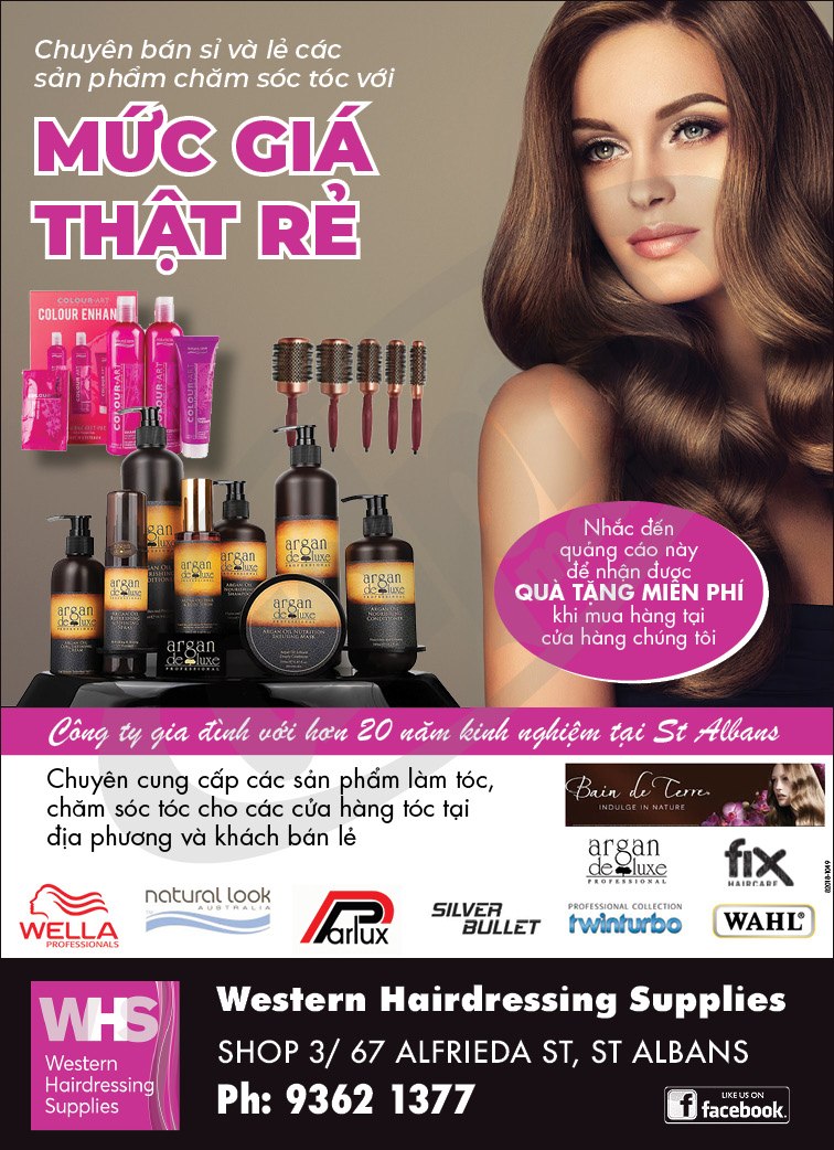 WESTERN HAIRDRESSING SUPPLIES chuyên bán các sản phẩm chăm sóc tóc với mức giá thật rẻ