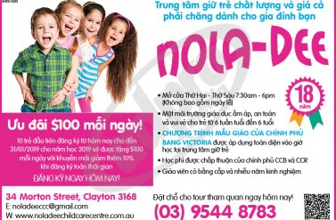 NOLA-DEE - Trung tâm giữ trẻ uy tín và giá cả phải chăng dành cho gia đình bạn 