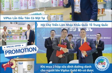 Sữa bột dinh dưỡng Viplus lần đầu có mặt tại hội trợ triển lãm Trung Quốc