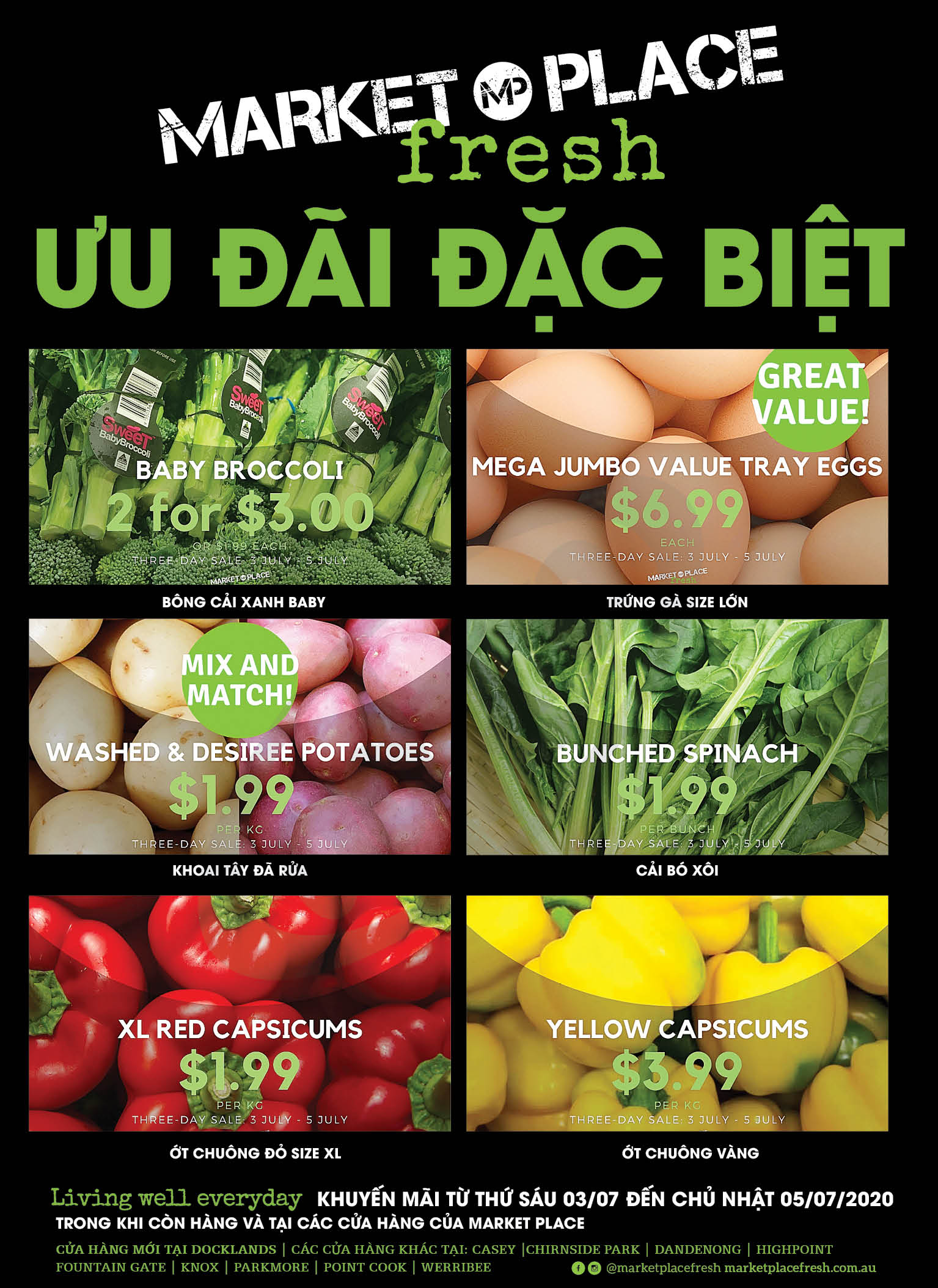 Market Place Fruit & Vegie Rau quả Trái cây tốt nhất tại Epping