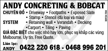 Concreting & Bobcat