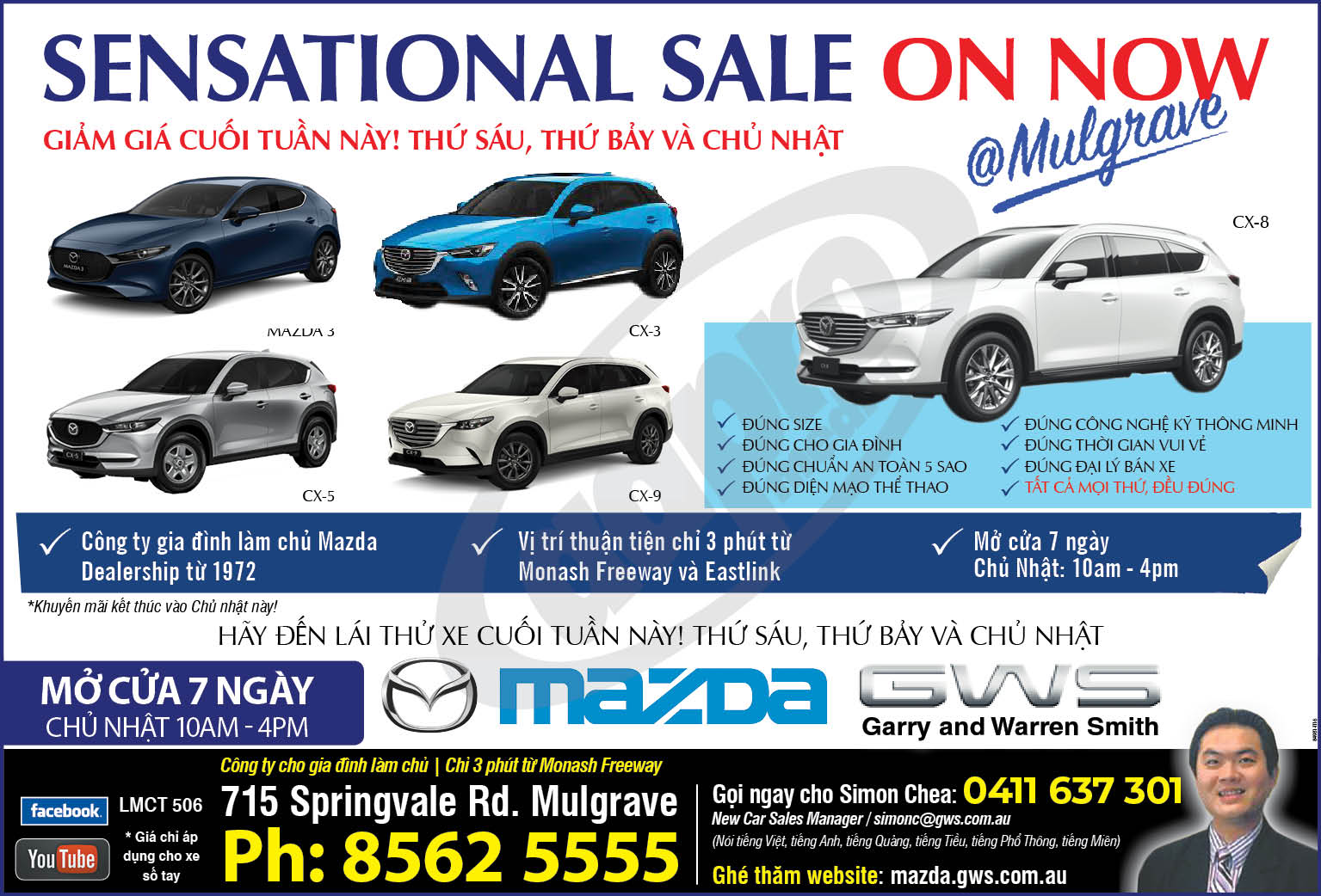 Garry Warren Smith Mazda