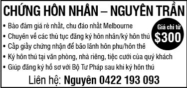Chứng Hôn Nhân Nguyên Trần