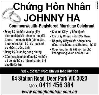 Di trú Hôn Nhân - Chứng Hôn nhân