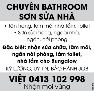 Chuyên Bathroom - Sơn Sửa Nhà