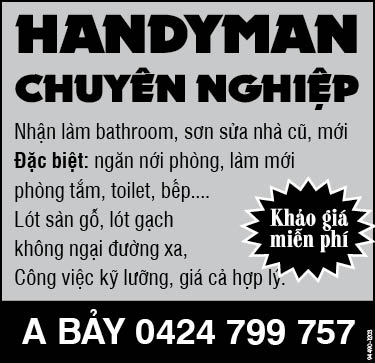 Bảy Handyman Chuyên Nghiệp