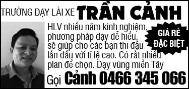 Trần Cảnh Dạy Lái Xe