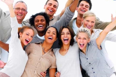 Cười cùng hoạt động Yoga Cười đến từ Câu lạc bộ Tiếng cười bang Victoria